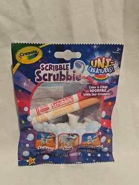 Crayola One Scribble Scrubbie Pet, UniCreature Mythical Animal Toy New